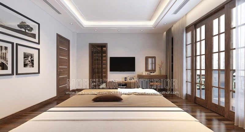 Mẫu bàn trang điểm gỗ tự nhiên óc chó nhập khẩu sang trọng - Sản phẩm phụ trợ cho không gian làm đẹp của mọi chị em